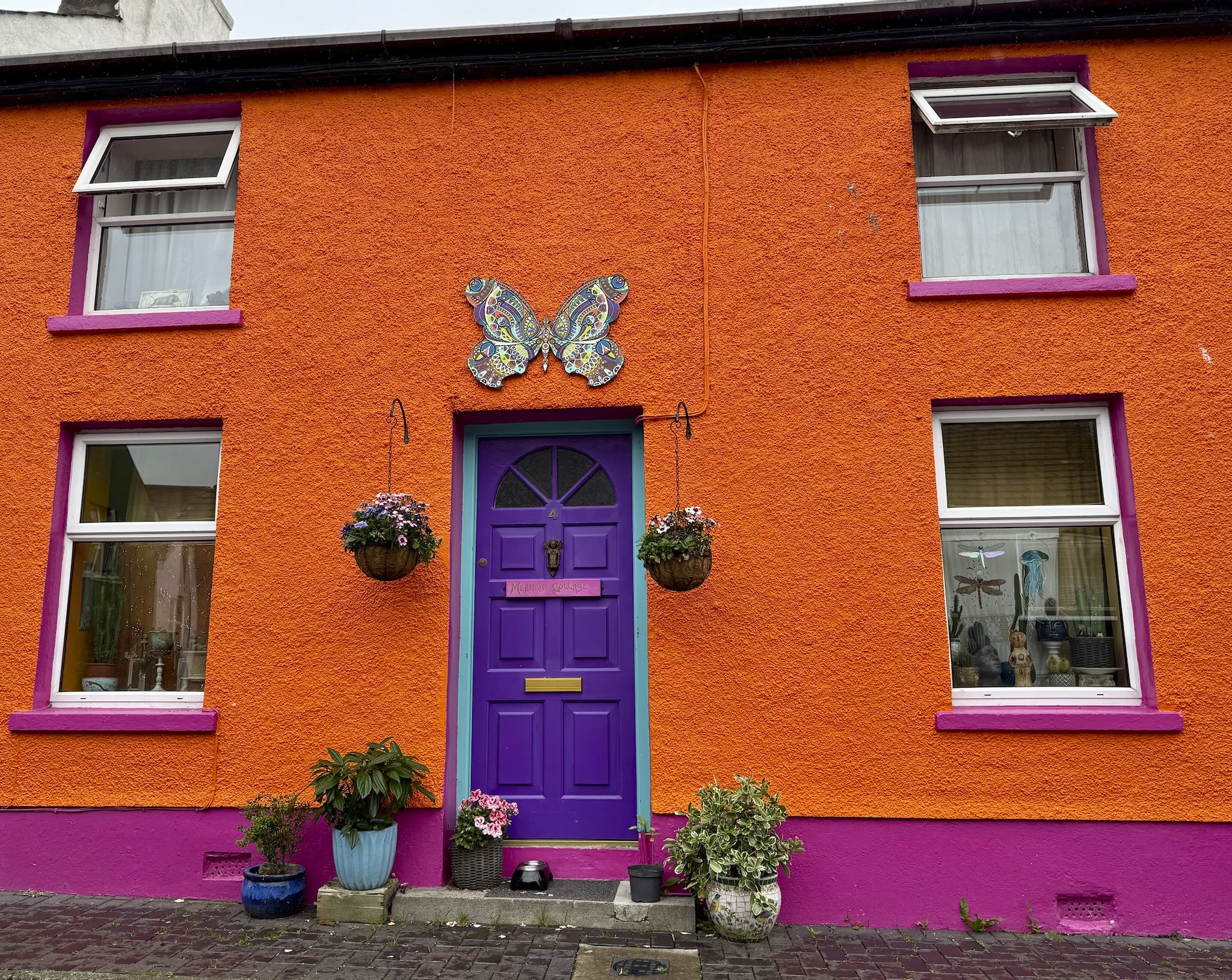 Orange & Purple Facade