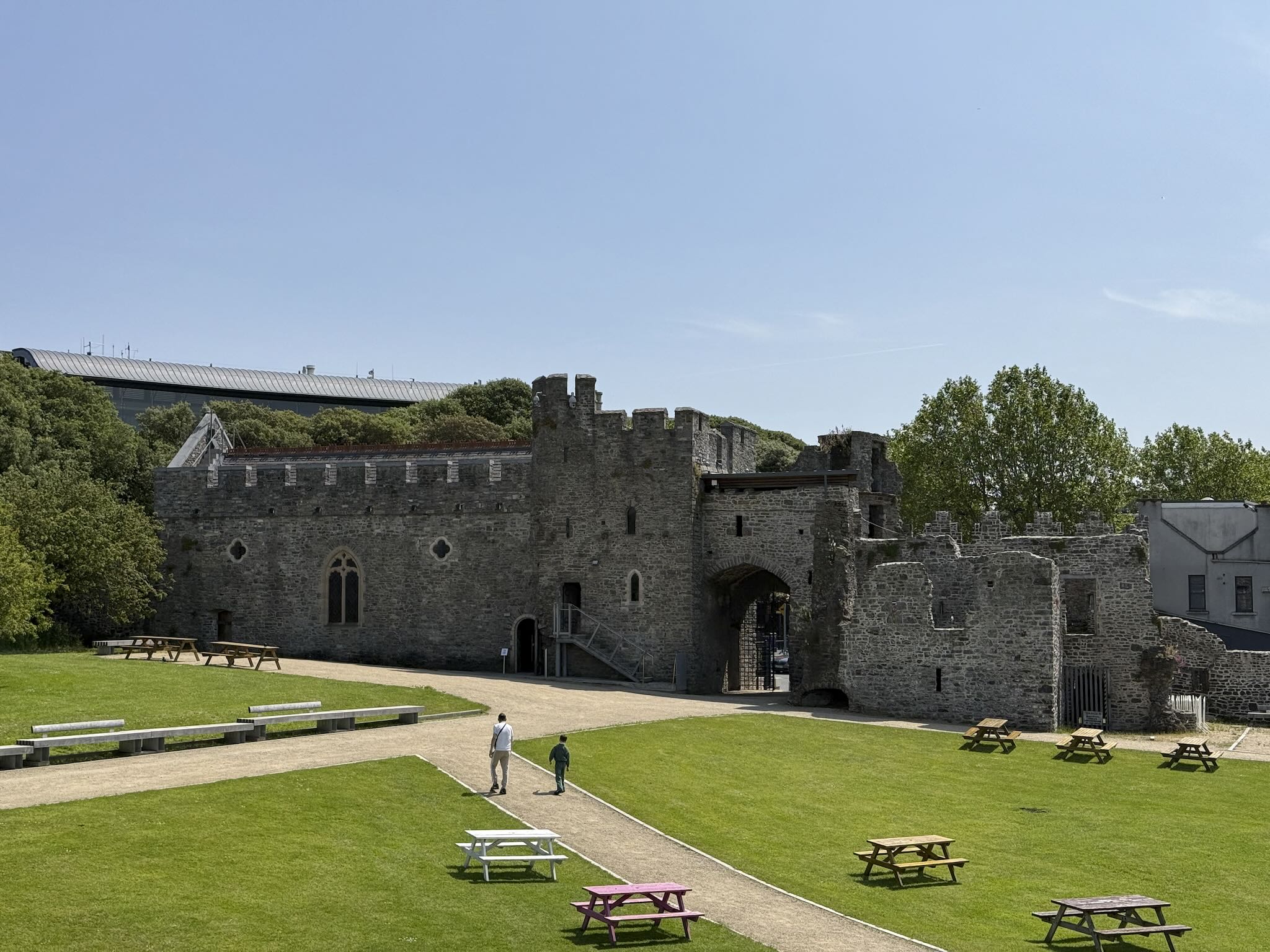 Historic Swords Castle Walls
